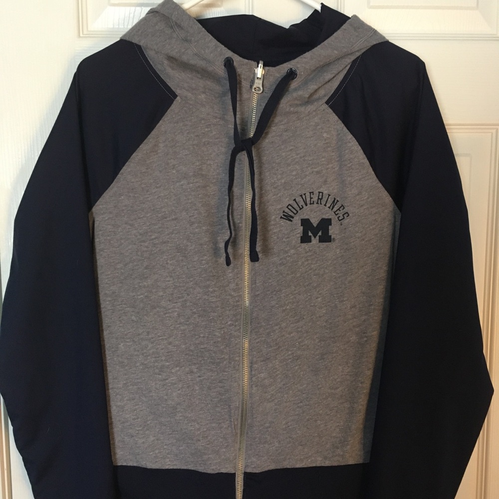 Victoria Secret PINK Hoodie Jacket U of Michigan